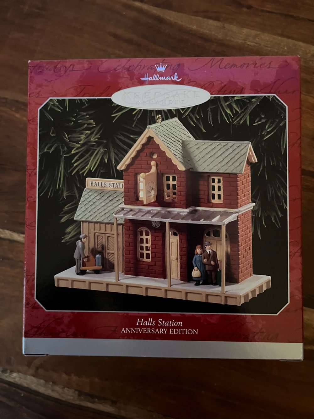 Hallmark Keepsake Ornament 1998 Halls Station Anniversary Edition NIB NEW!